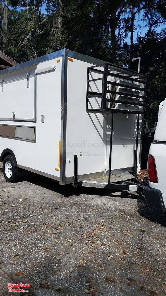 LikeNew 2024 8' x 12' Concession Trailer Mobile Street Vending Unit