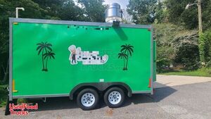 2023 7' x 14' Kitchen Food Concession Trailer with Fire Suppression System