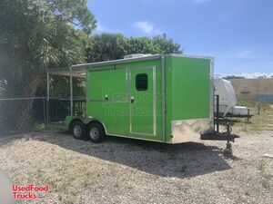 Ready to Outfit Never Used 2020 Empty Food Concession Trailer with Porch