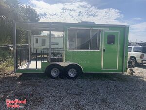 Ready to Outfit Never Used 2020 Empty Food Concession Trailer with Porch