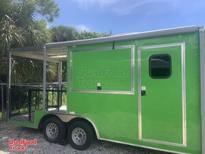 Ready to Outfit Never Used 2020 Empty Food Concession Trailer with Porch