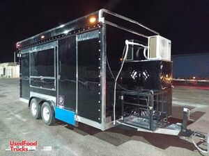 Ready to Go - 8' x 16' Street Food Concession Trailer with Pro-Fire System