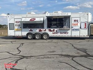 2006 - 30' Kitchen Food Concession Trailer with 2006 Chevrolet C10 Utility Truck