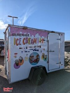 2015 Look 7' x 14' Ice Cream Concession Trailer / Mobile Ice Cream Parlor.