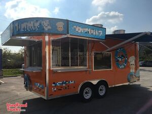 Lightly Used 2017 - 8' x 20' Commercial Kitchen Concession Trailer.
