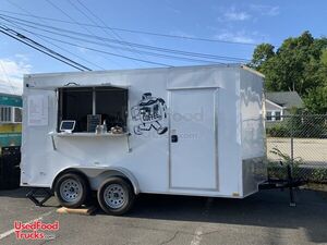 2020 7' x 16' Lightly Used Coffee Vending Trailer / Mobile Cafe Unit.