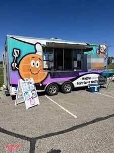 2015 - 8.5' x 20' United Loaded Mobile Kitchen Food Concession Trailer.