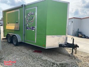 LIKE NEW 2018 - 7' x 16' Shaved Ice Concession Trailer | Snowball Trailer