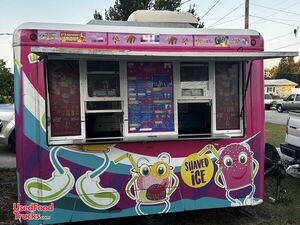 2019 7' x 10' Shaved Ice Trailer Snowball Concession Unit