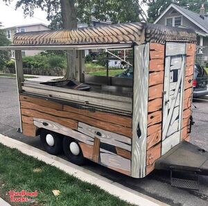 Very Cute 2016 Used Street Food Kitchen Concession Trailer.