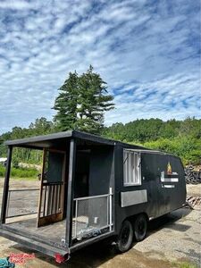 Used Kitchen Food Trailer with Porch | Food Concession Trailer