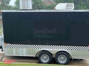 2021 7' x 14' Cargo Craft Kitchen Food Concession Trailer with Pro-Fire Suppression
