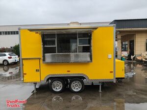 2025 8' x 12'  Kitchen Food Concession Trailer with Pro Fire System