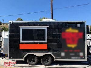 2024 8' x 16' Kitchen Food Concession Trailer with Fire Suppression & HCD Insignia