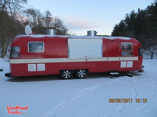 Vintage Airstream Mobile Kitchen Food Concession Trailer