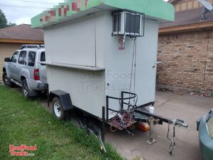 Compact 5' x 8' Mobile Food Concession Trailer/Street Food  Taco Trailer