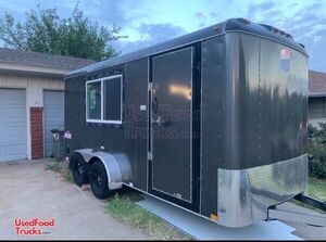 Ready to Outfit - 2020 7' x 16' Empty Food Concession Trailer.