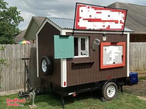 New - Compact 2023 6' x 8' Beverage Tailgating Party Concession Trailer.
