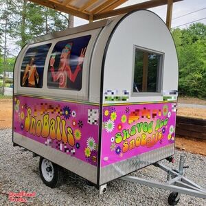 Well Equipped - 2022 6' x 7.5' Snowball Trailer | Shaved Ice Trailer