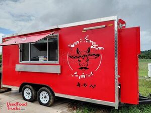2022 8' x 16' Kitchen Food Concession Trailer with Fire Suppression System