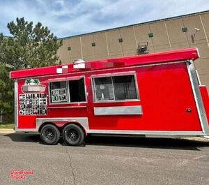 2023 8' x 20' Kitchen Food Concession Trailer with  Fire Suppression System