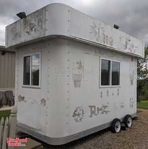 7' x 14' Used Shaved Ice Concession Trailer / Snowball Concession Trailer.