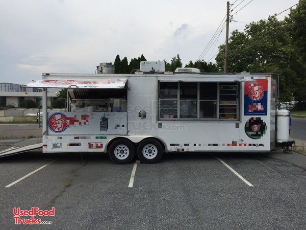 2012 - 12' x 26' Food Concession Trailer with Porch.