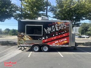 2021 8' x 16' Kitchen Food Trailer with Fire Suppression System  | Concession Trailer