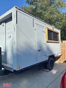 7' x 15' Food Concession Trailer with Newly Built Kitchen