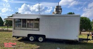 20' Mobile Kitchen Food Concession Trailer with Spacious Interior