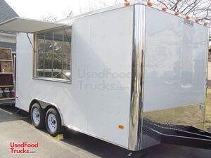 Used 2014 - 8.5' x 16' Kitchen Food Trailer | Mobile Food Unit.