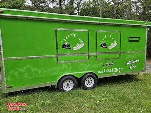 TURNKEY - 8' x 20' Kitchen Food Concession Trailer with Pro-Fire Suppression