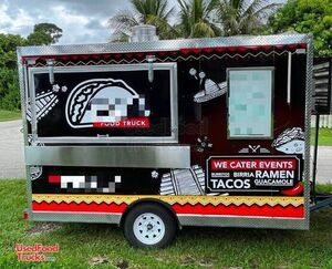 Well Equipped 2021 - 8' x 12' Street Food Concession Trailer with Pro-Fire System