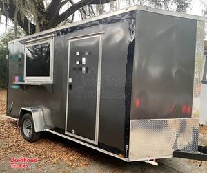 2021 Snapper Lightly Used 7' x 14' Food Vending Mobile Concession Trailer