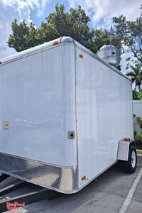 NEW - 2024 7' x 12' Food Concession Trailer Mobile Vending Unit