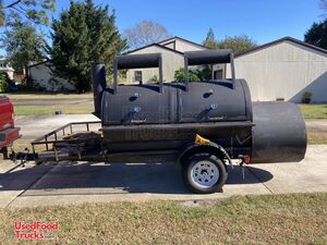 2019 - 6' x 10' Open Barbecue Smoker Tailgating Trailer / Mobile BBQ Unit