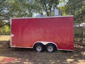 2017 Covered Wagon 8.5' x 16' Kitchen Food Concession Trailer