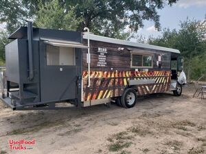 Well Equipped Chevy Barbecue Food Truck | Mobile Food Unit.