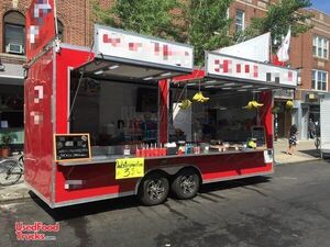 Ready to Serve 2017 8' x 20' Food Concession Trailer/Crepe Trailer