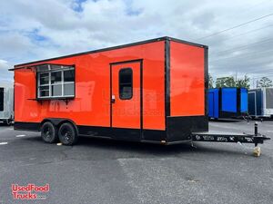 NEW 2023 Quality Cargo 8.5' x 24' Concession Trailer with Finished Interior.