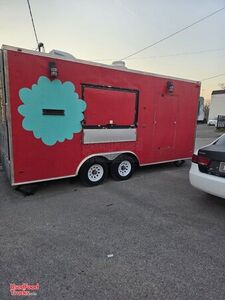 2020 8.5' x 18' Kitchen Food Concession Trailer with Fire Suppression System
