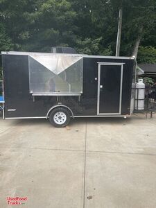 2018 - 7.5' x 16' Freedom Concession Food Trailer with 2021 Newly Built Kitchen.