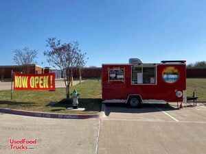 Turnkey Ready 2019 8' x 16' Lark Shaved Ice Concession Trailer/ Snowball Business.