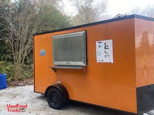 Like New 2021 -  7' x 12' Snowcone/Shaved Ice Concession Trailer.