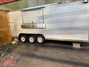 2022 8' x 23' Food Concession Trailer Mobile Vending Unit w/ Pro Fire System