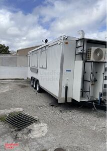 2022 8' x 23' Food Concession Trailer Mobile Vending Unit w/ Pro Fire System