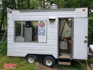 7' x 12' Used Food Concession Trailer, 2014 Kitchen