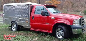 2006 Ford F350 Diesel Lunch Serving / Canteen Style Food Truck.