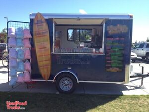 2014 - 7' x 10' Snowball & Cotton Candy Concession Trailer