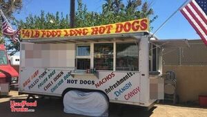 2009 8' x 20' Hot Dog Food Concession Trailer